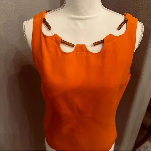 MOSCHINO Cheap and Chic sleeveless blouse, USA size 10, medium - Picture 1 of 2